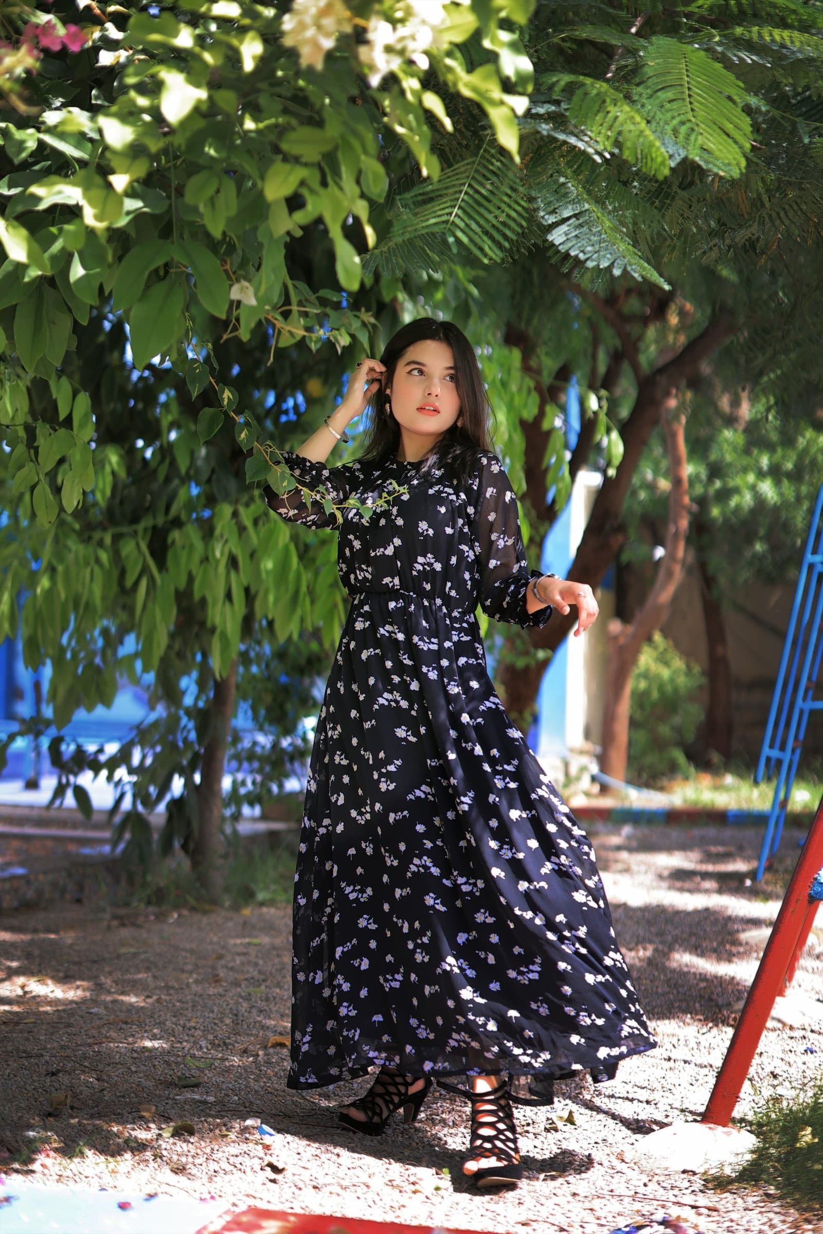 Fairy-tale Printed Maxi