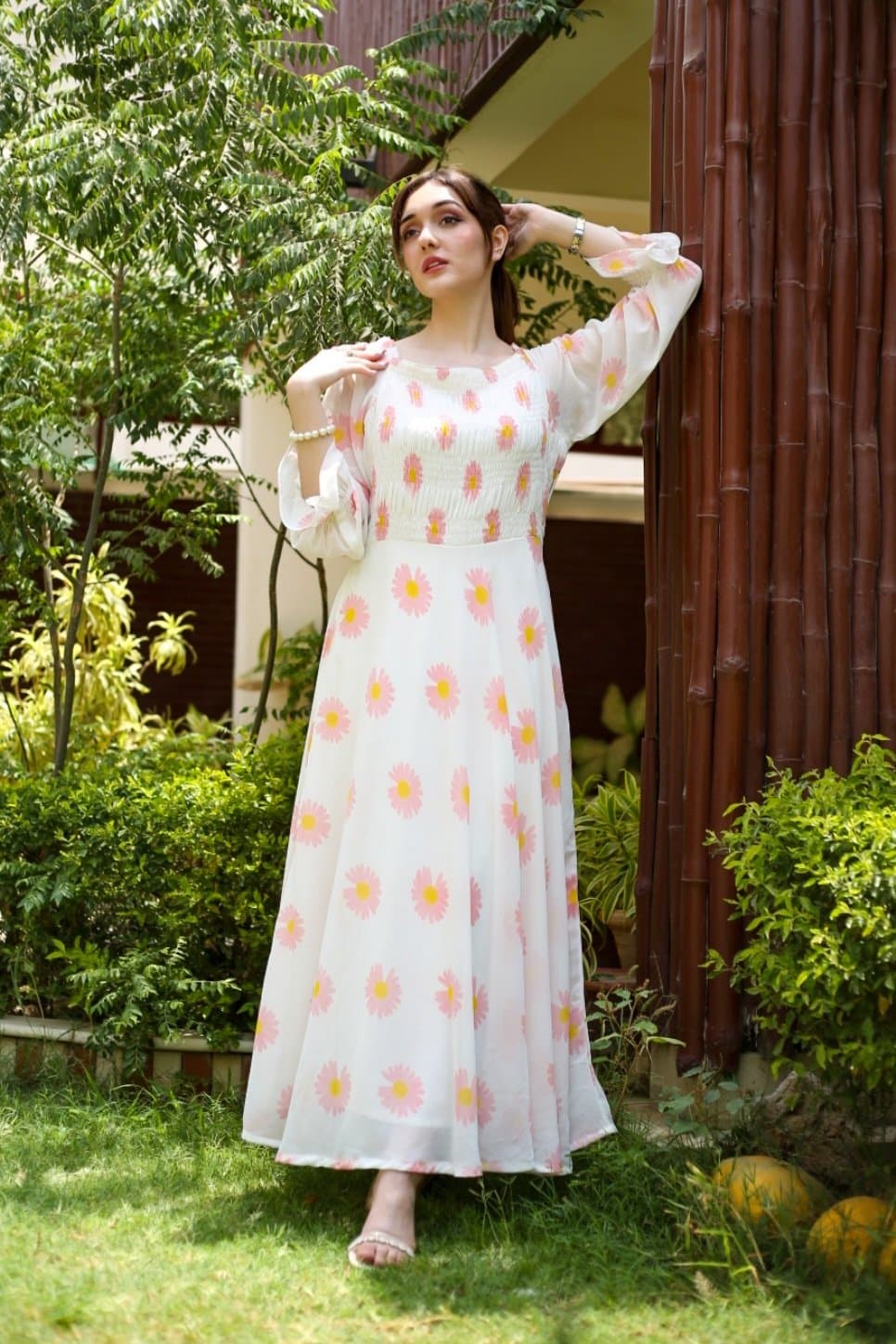 Dahlia Printed Maxi