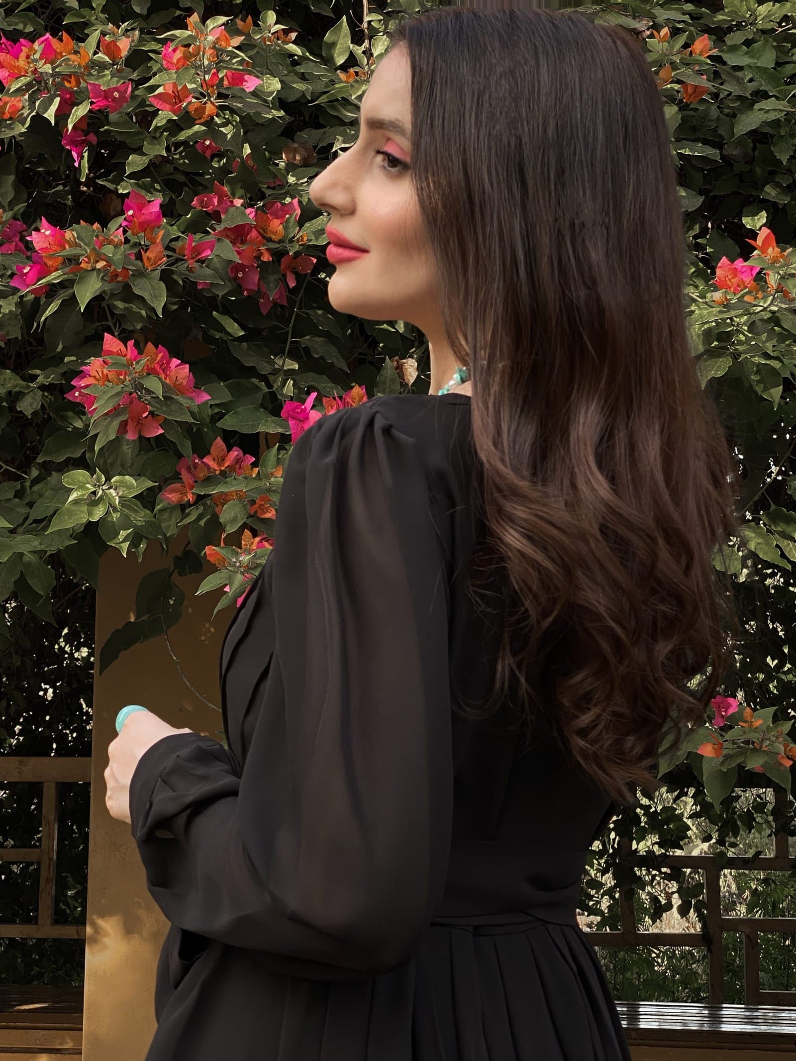 Black Fantasy Pleated Maxi – image 5