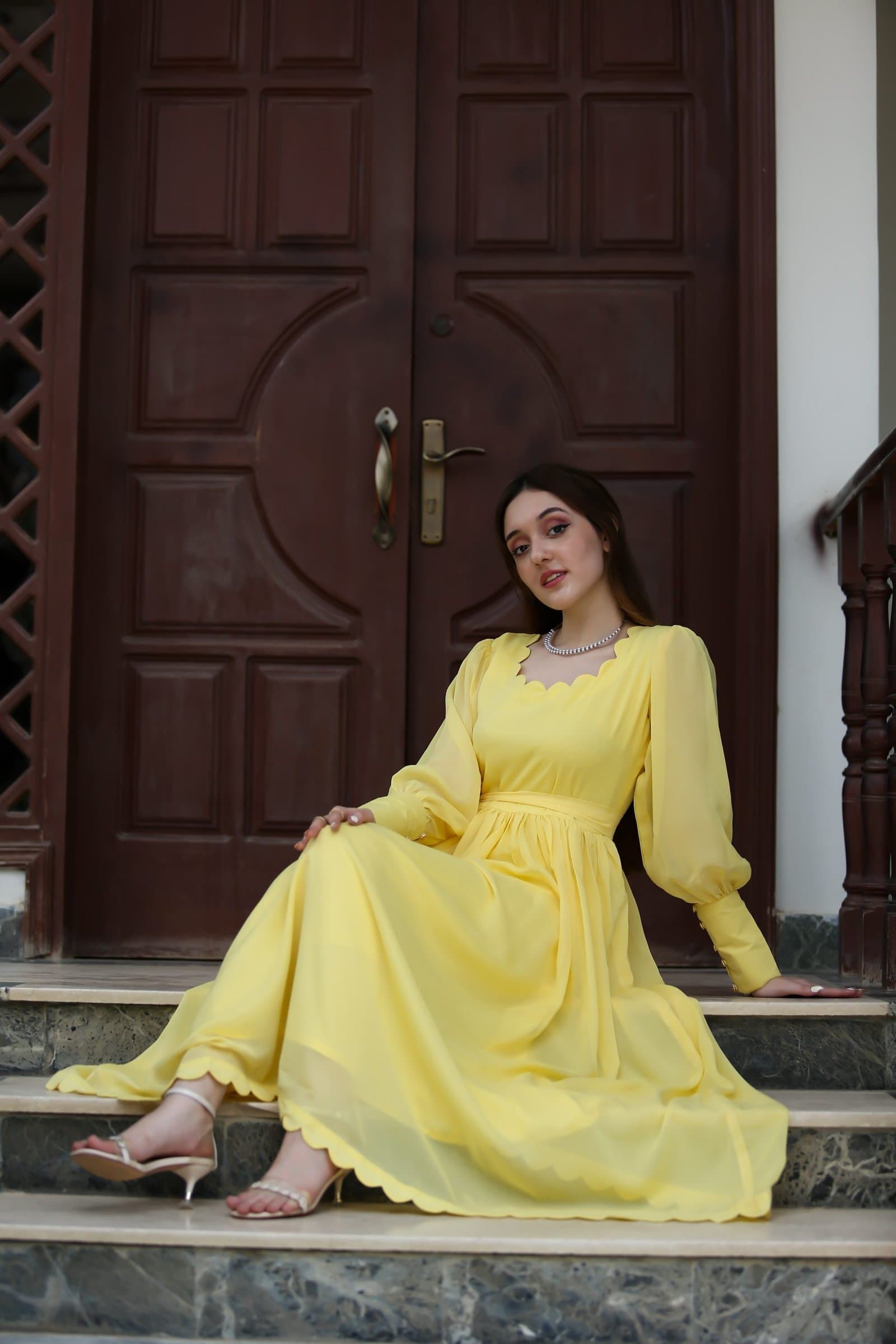 Sunflower Yellow Maxi – image 3