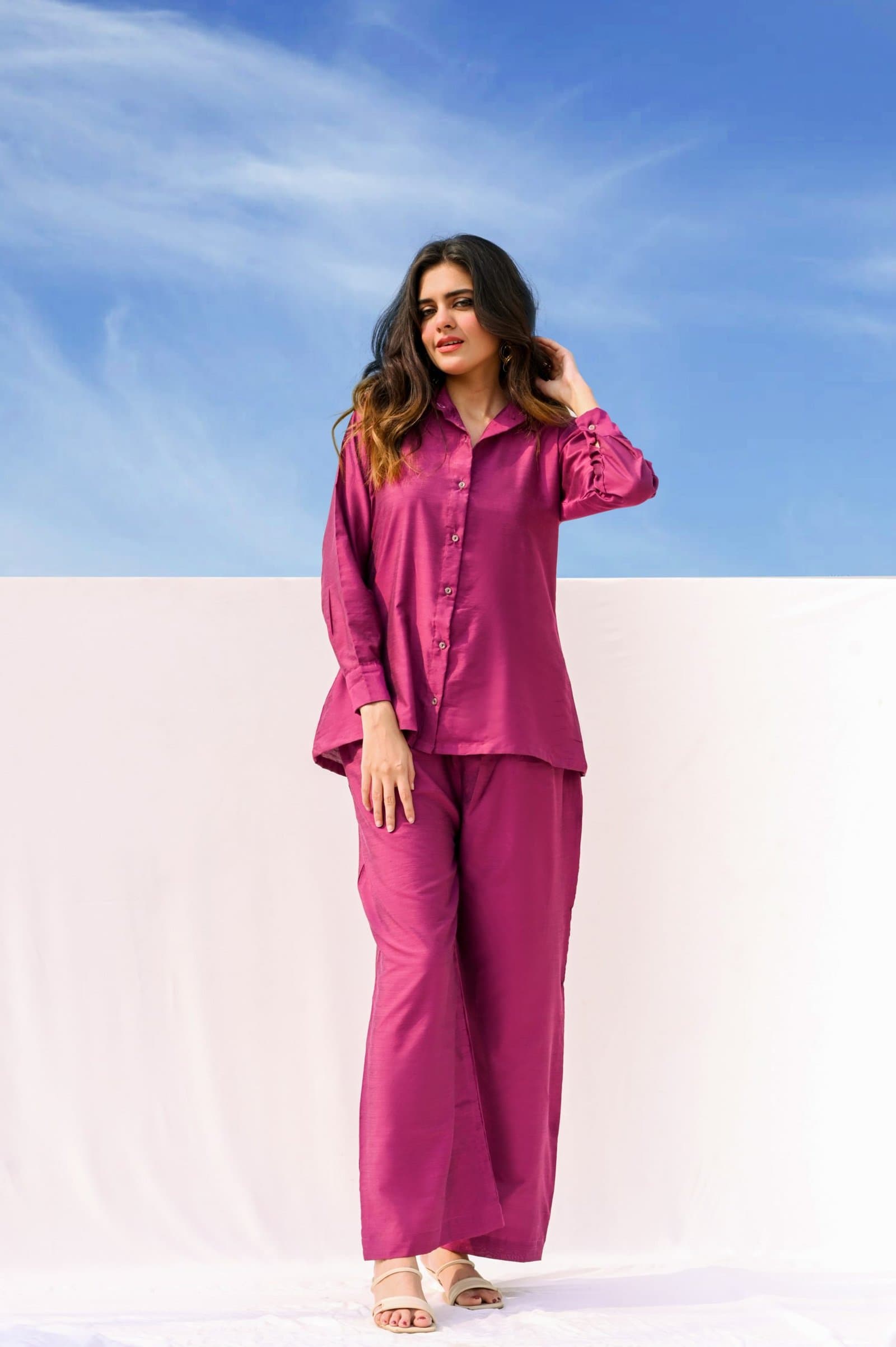 Jazberry Magenta Co-ord Set