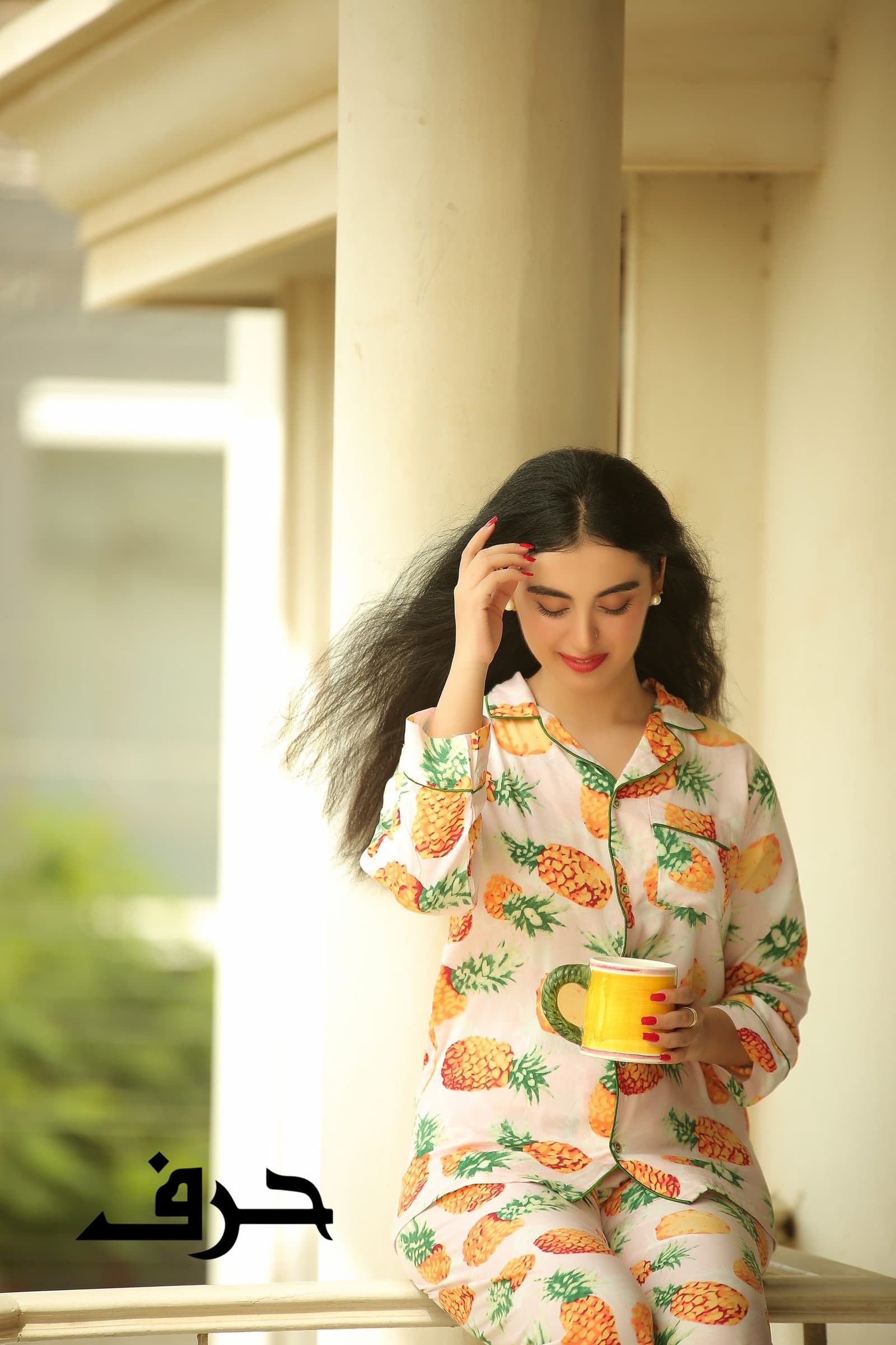 Pineapple Printed Sleepwear – image 3
