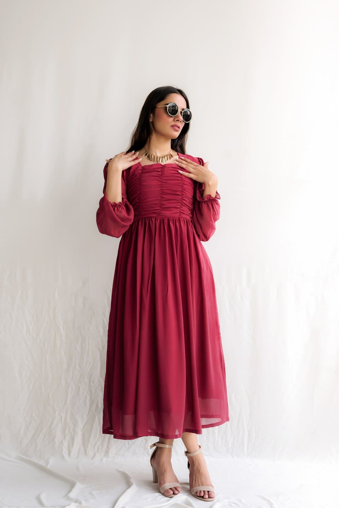 Mauve Rose Dress