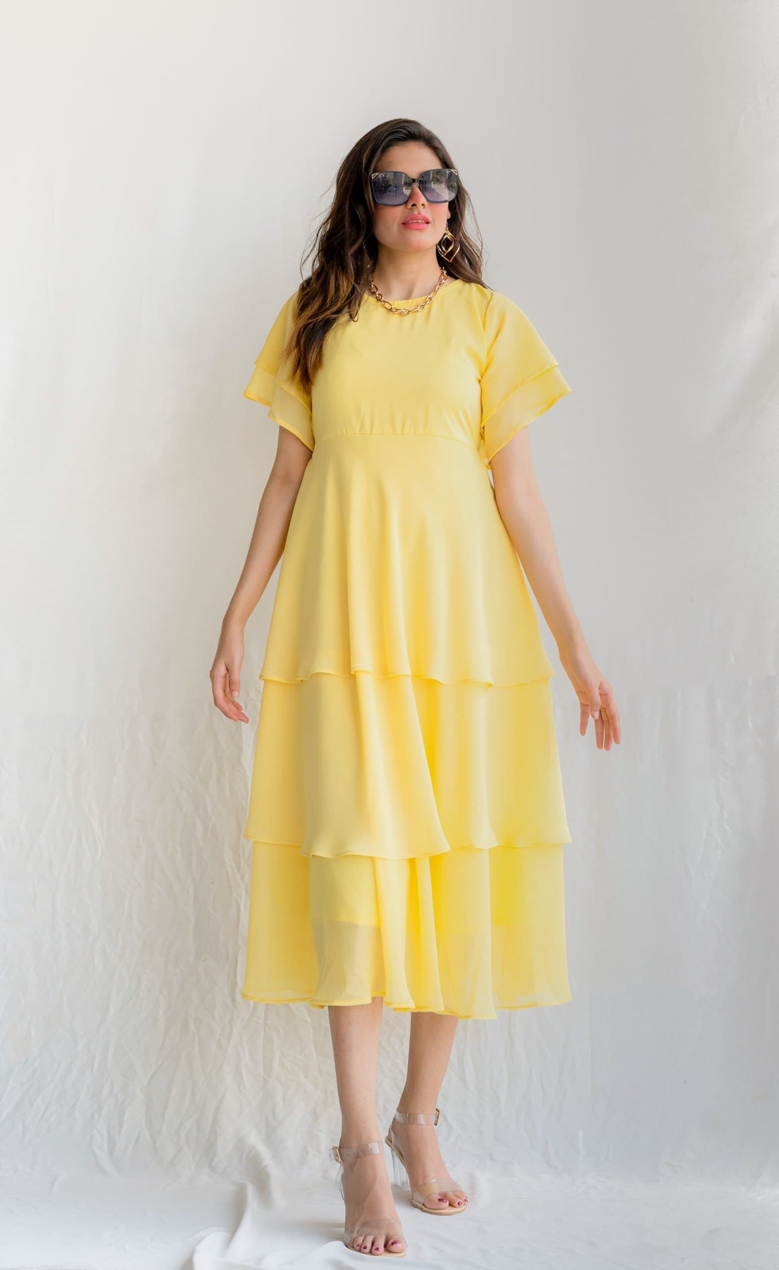 Dandelion Yellow Dress – image 3