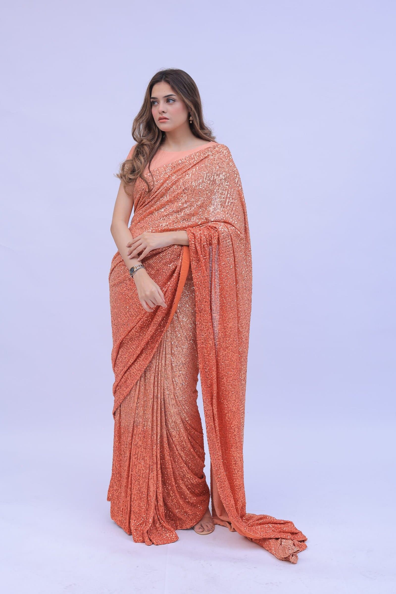 Autumn Spice Saree