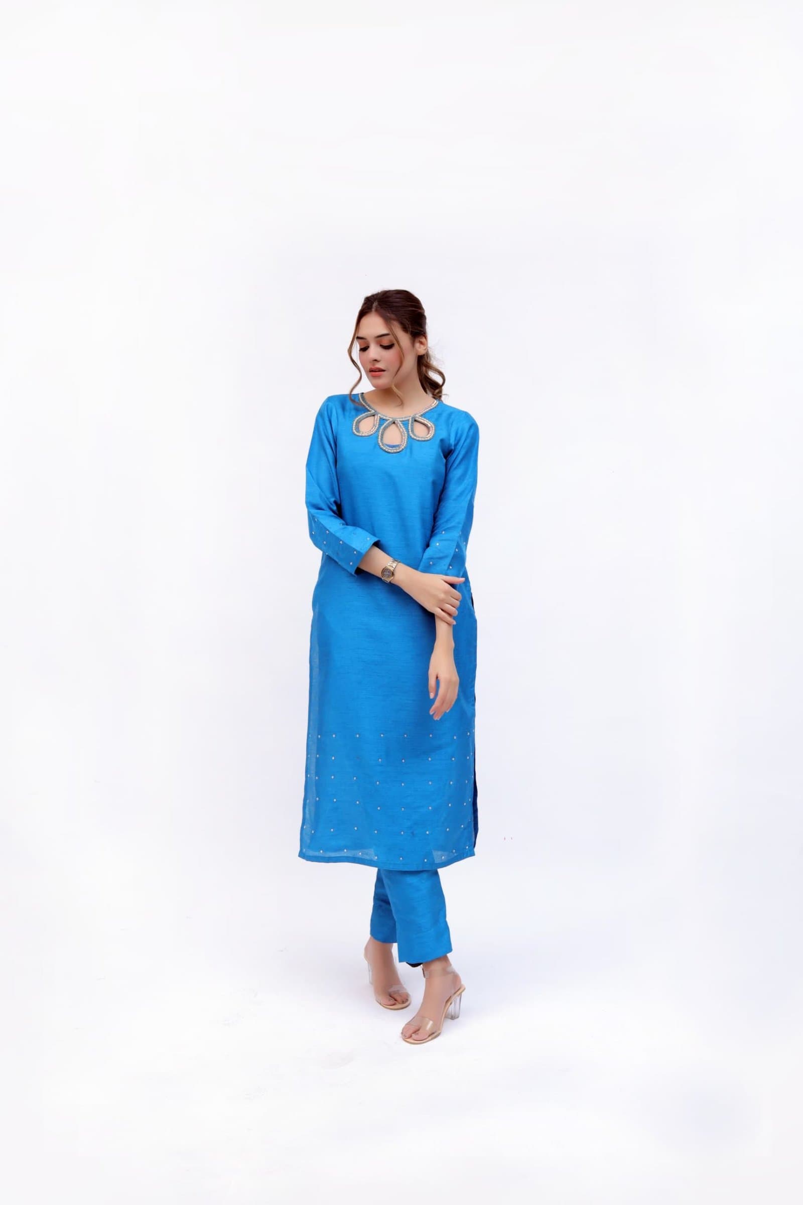 Azure Two Piece