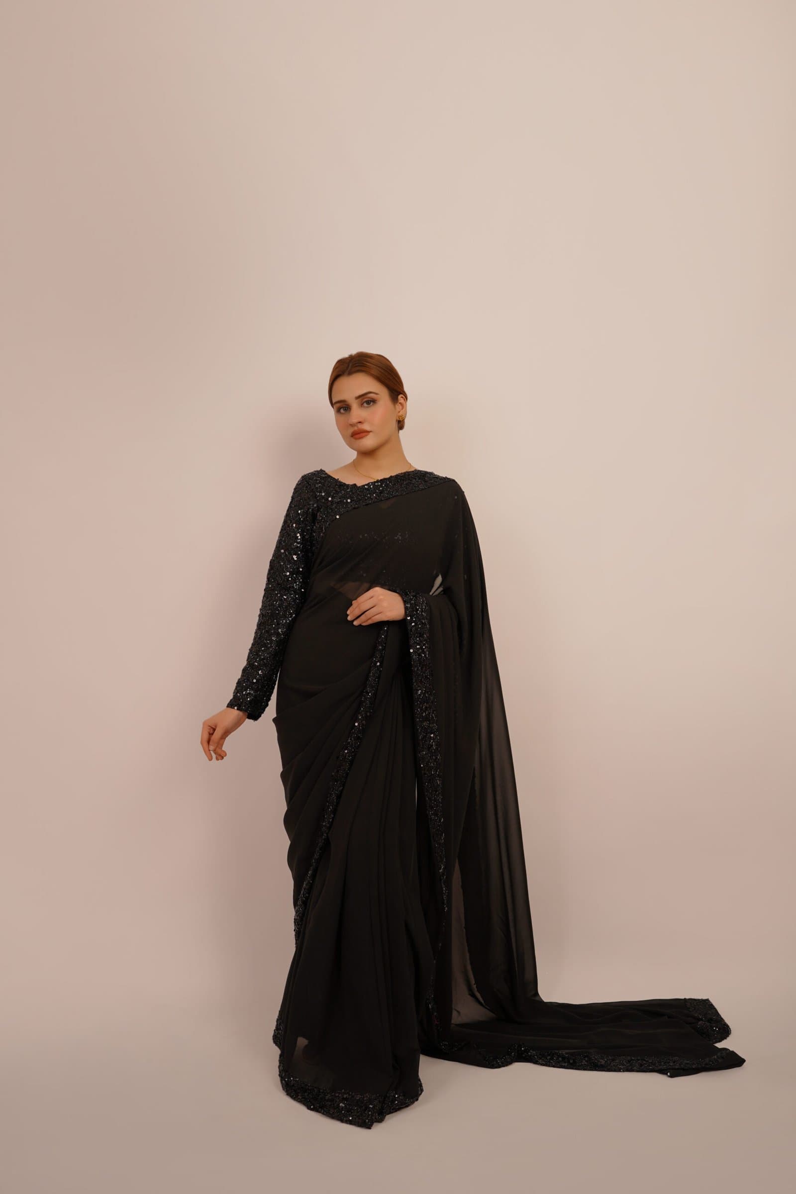 Starry Sparkle Saree