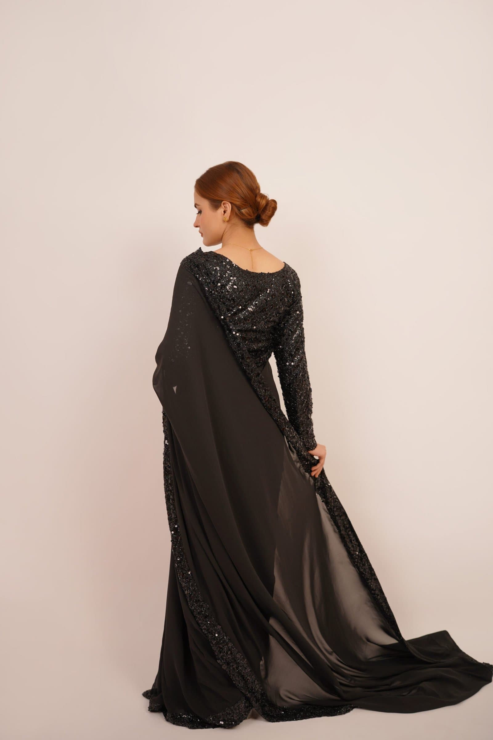 Starry Sparkle Saree – image 4