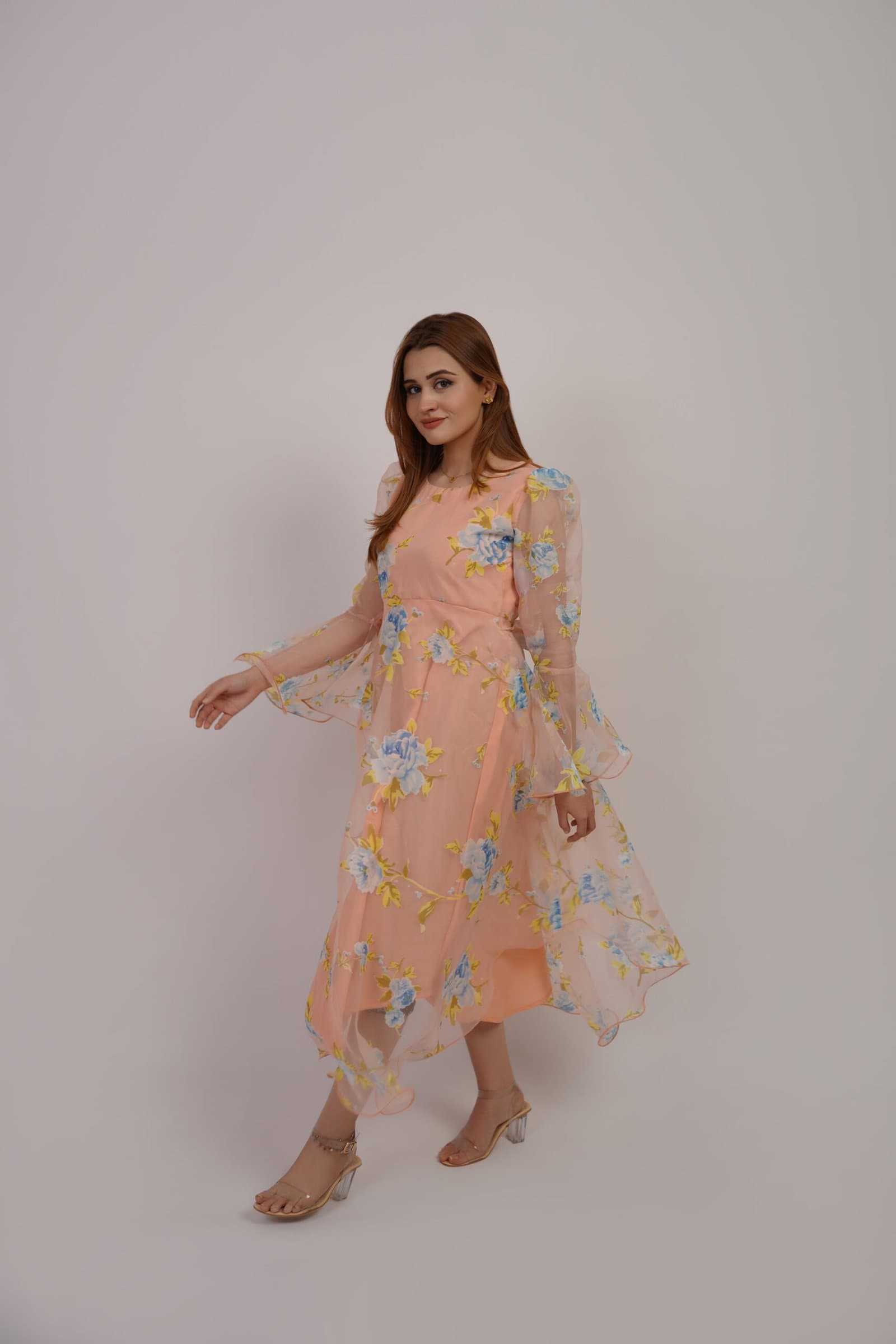 Floral Peach Punch (Dress) – image 4