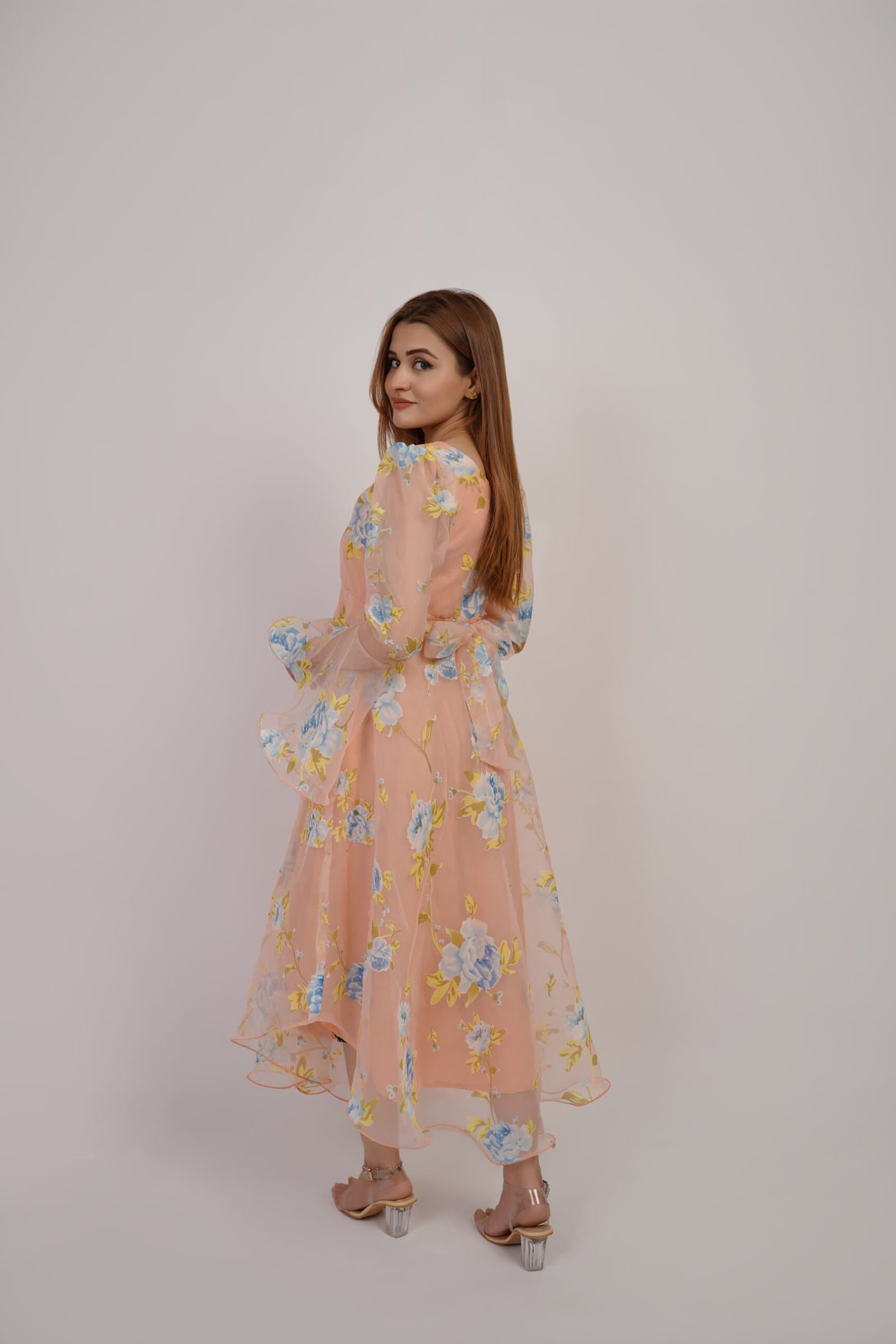 Floral Peach Punch (Dress) – image 7