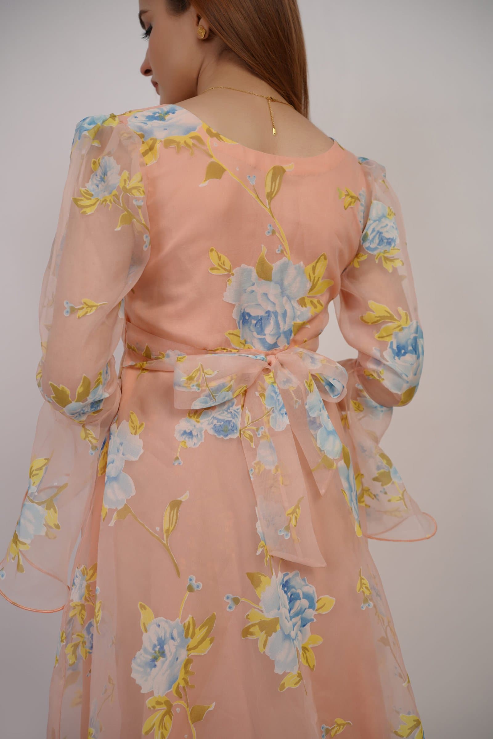 Floral Peach Punch (Dress) – image 6