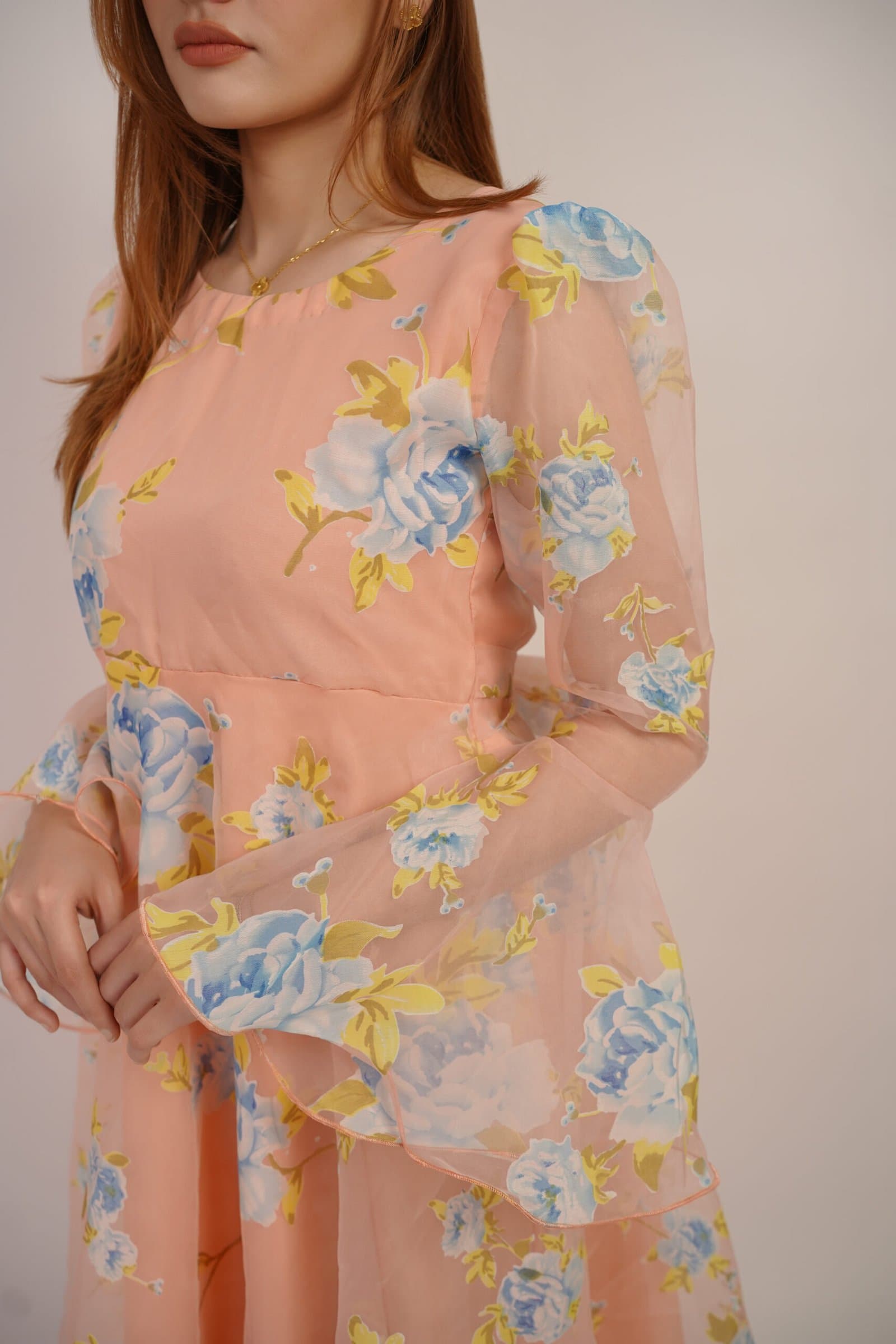 Floral Peach Punch (Dress) – image 5