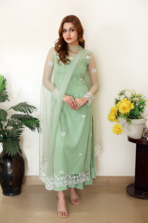 Misty Mint (Three Piece Dress)